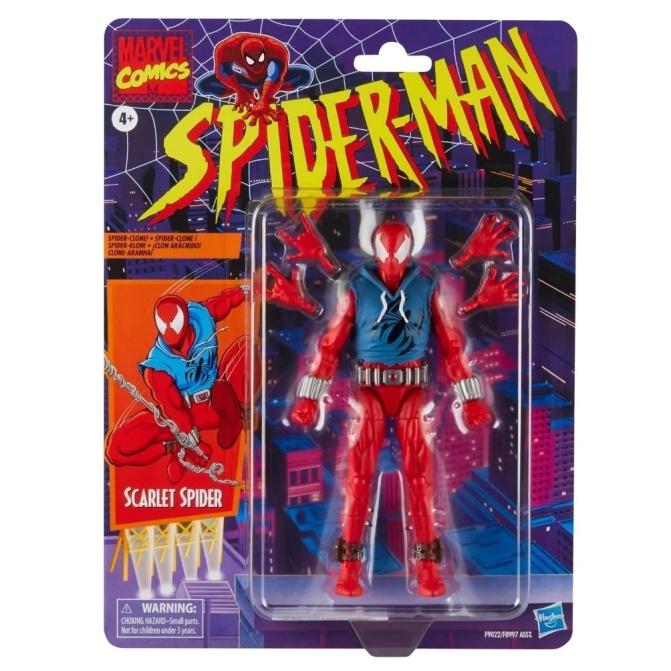 Figura Marvel Legends Series - Marvel comics retro - Scarlet Spider - Image 6