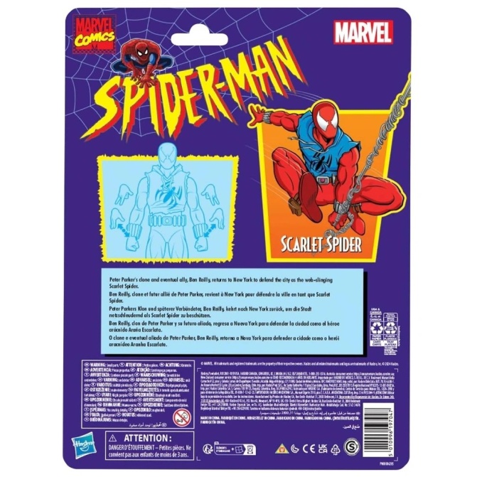 Figura Marvel Legends Series - Marvel comics retro - Scarlet Spider - Image 7