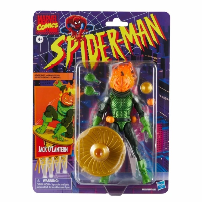 Figura Marvel Legends Series - Marvel Comics - Spiderman - Jack O'Lantern - Image 6