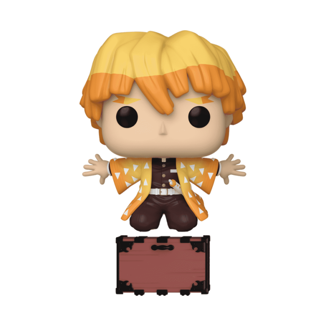 Funko Pop Zenitsu Agatsuma With Box - Demon Slayer 1488 - Image 1