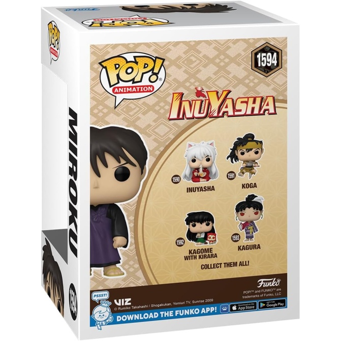 Funko Pop Miroku - InuYasha 1594 - Image 3