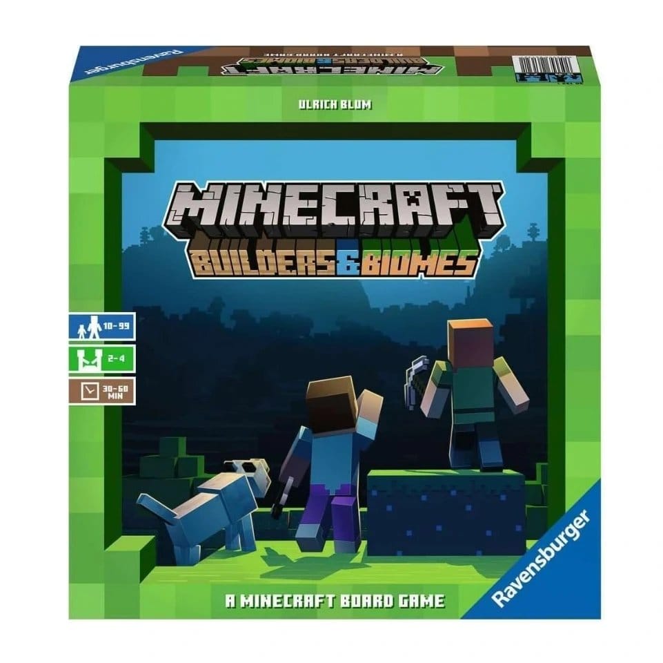 2024/07/3863.jpg Minecraft: Builders & Biomes (Ravensburger) - Image 1