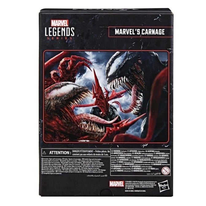Figura Marvel Legends Series - Carnage - Venom: Carnage liberado - Image 2