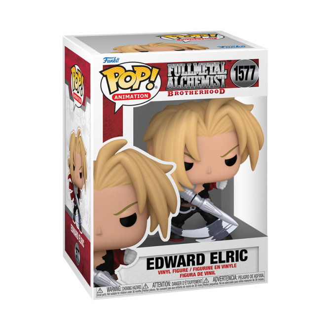 Funko Pop Edward Elric With Blade Arm - Fullmetal Alchemist: Brotherhood 1577 - Image 2