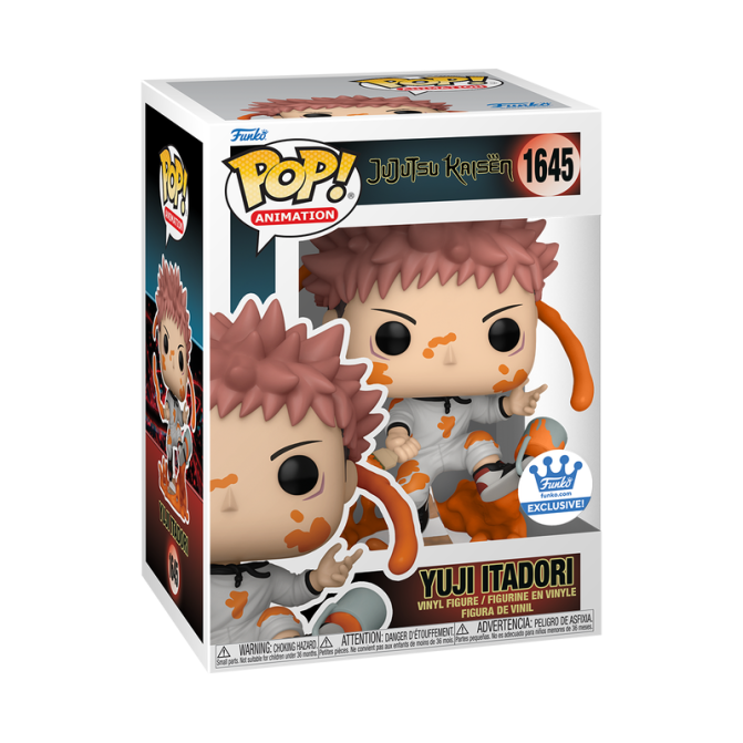 Funko Pop Yuji Itadori With Paint Can - Jujutsu Kaisen 1645 - Image 2