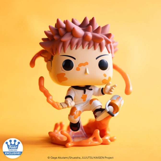 Funko Pop Yuji Itadori With Paint Can - Jujutsu Kaisen 1645 - Image 3