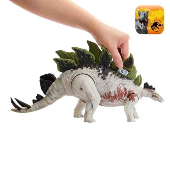 Jurassic World Estegosaurio Gigantic Rastreadores - Image 3