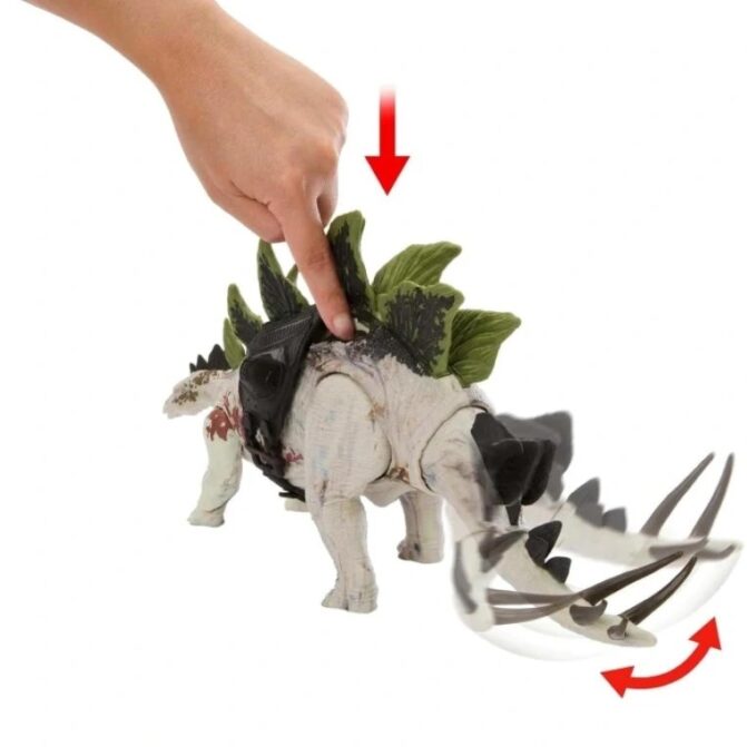 Jurassic World Estegosaurio Gigantic Rastreadores - Image 4