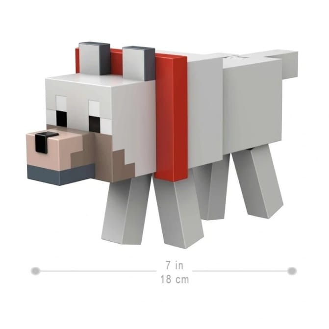 Minecraft Fusion - Juego de figuras - Lobo - Image 3