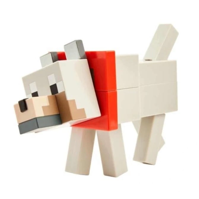 Minecraft Fusion - Juego de figuras - Lobo - Image 1