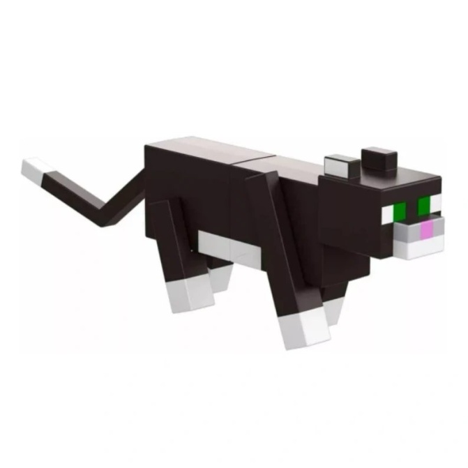 Minecraft Fusion - Juego de figuras - Gato Bicolor - Image 3