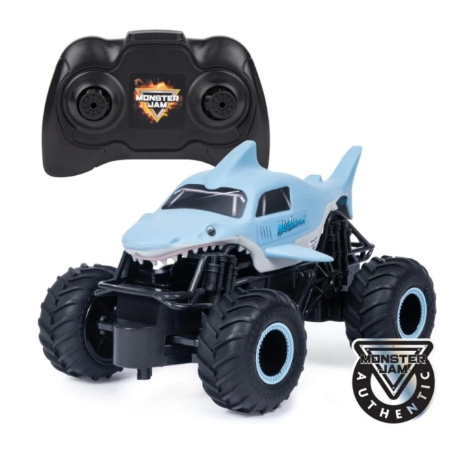Monster Jam RC - Monster Truck Oficial de Megalodon con Control Remoto - Escala 1:24, 2.4 GHz - Image 3