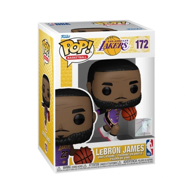 Funko Pop! Lebron James - Los Angeles Lakers 172 - Image 2