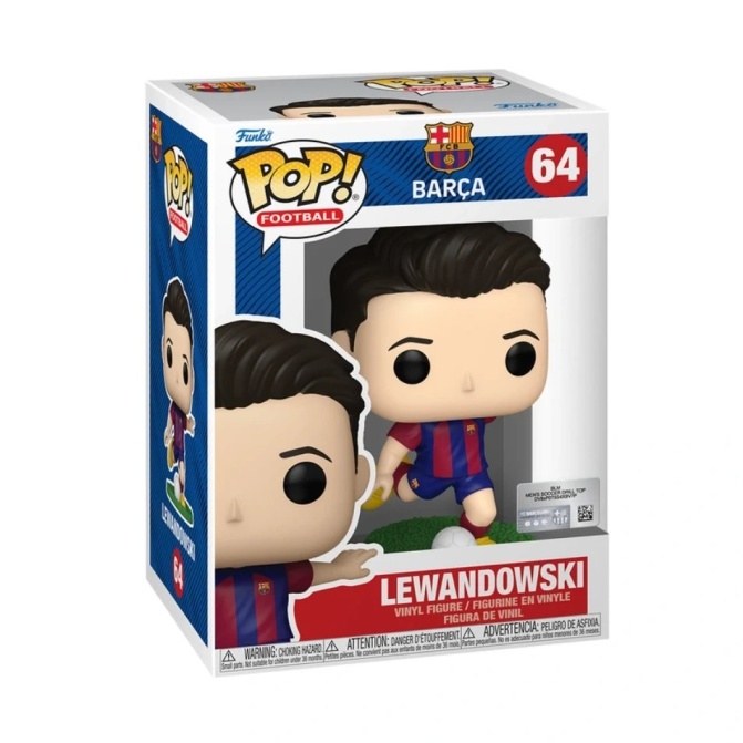 Funko Pop! Lewandowski - Barça 64 - Image 2