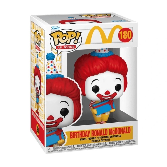 Funko Pop! Birthday Ronald McDonald - McDonalds 180 - Image 2