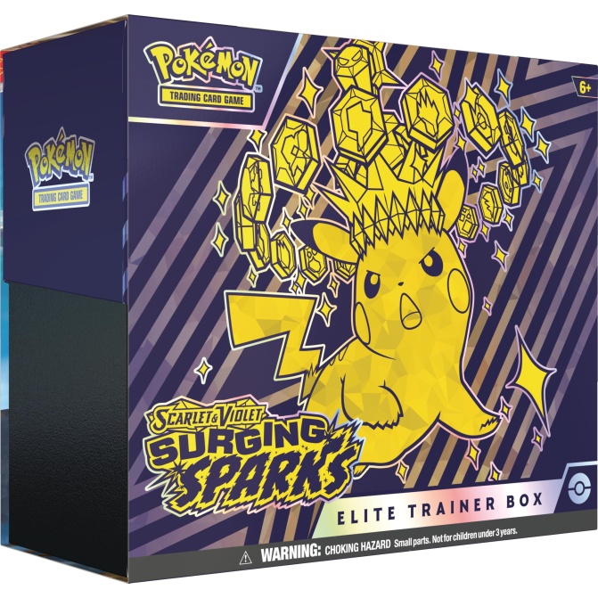 Pokémon TCG: Surging Sparks Elit Trainer Box - Image 1