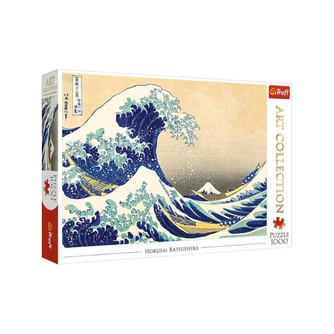 Rompecabezas Trefl Art Collection Hokusai Katsushika The Great Wave 1000 Piezas 10521 - Image 1