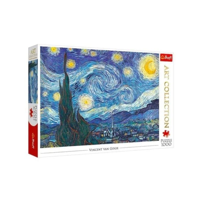 Rompecabezas Trefl Art Collection Vincent Van Gogh The Starry Night 1000 Piezas 10560 - Image 1