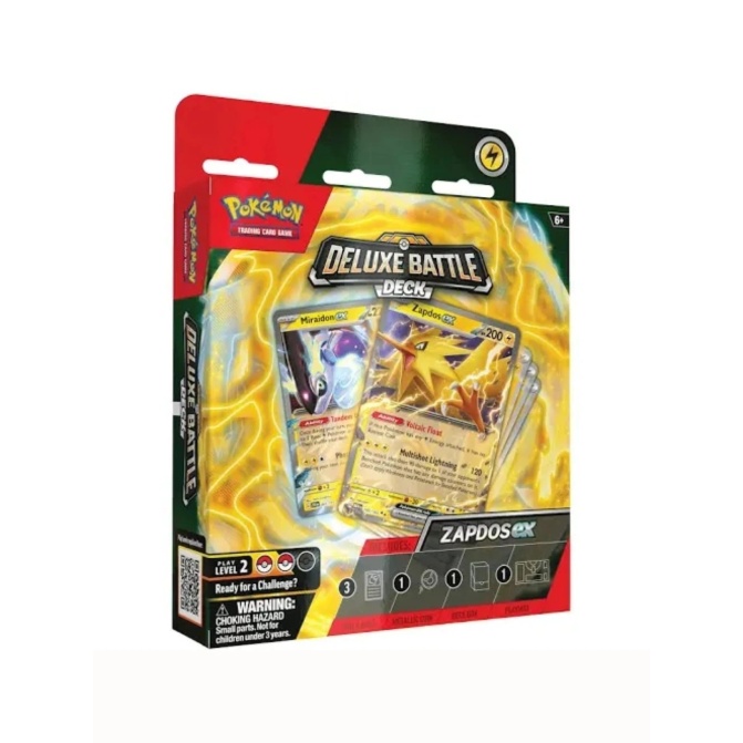 Pokémon TCG Deluxe Battle Deck Zapdos Ex - Image 1