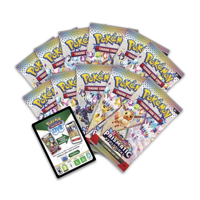 pokemon tcg prismatic elite trainer box