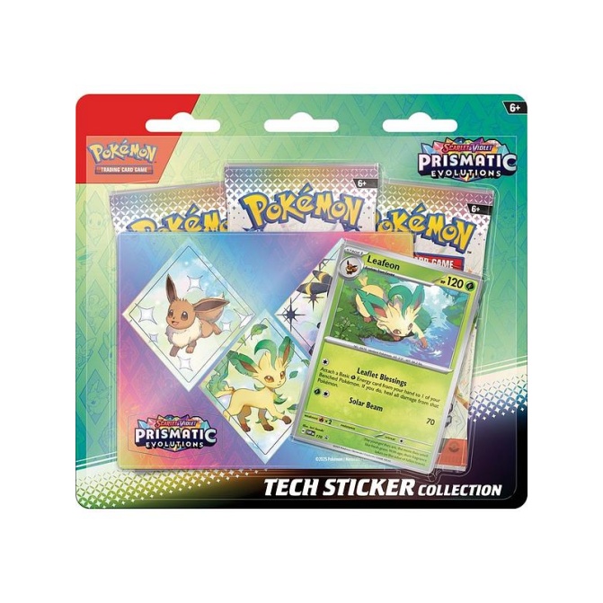Pokémon TCG: Prismatic Evolutions Tech Sticker Collection - Image 2