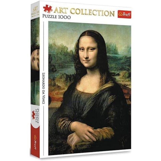 Rompecabezas Trefl Art Collection Leonardo Da Vinci Mona Lisa 1000 Piezas 10542 - Image 1