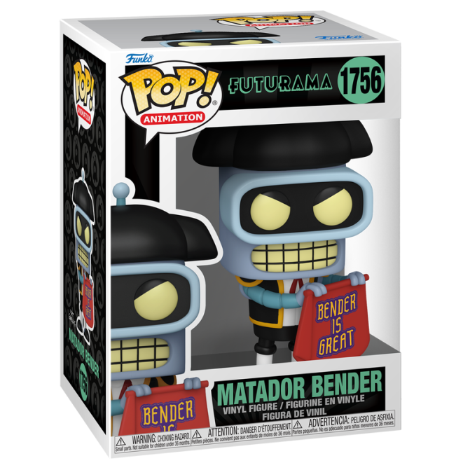 Funko Pop! Matador Bender - Futurama 1756 - Image 2