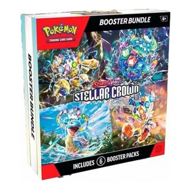 Pokemon TCG: Stellar Crown Booster Bundle - Image 1