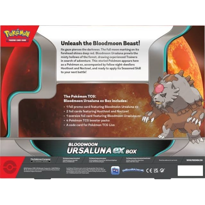 Pokémon TCG: Ursaluna Ex Box INGLES - Image 2