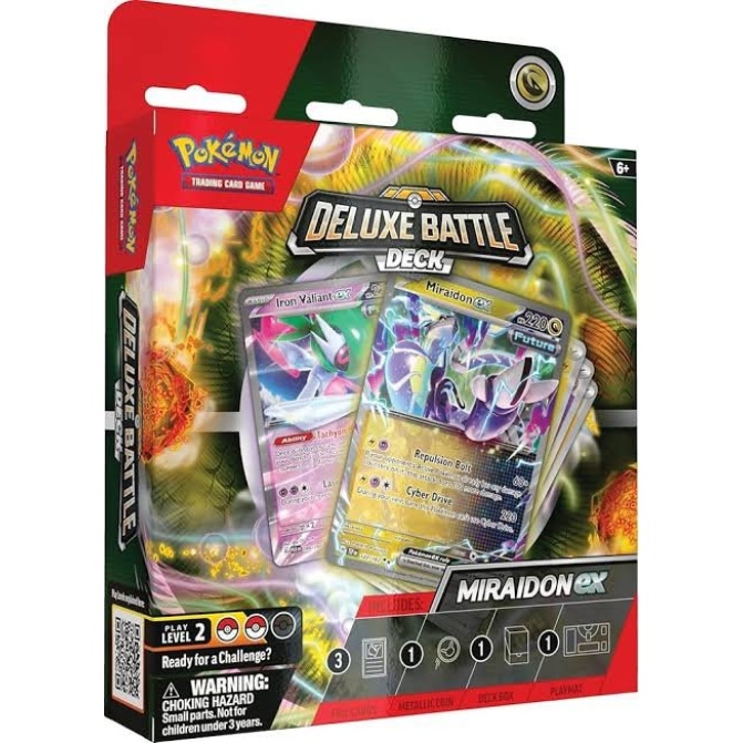 Pokemon TCG: Deluxe Battle Deck Miraidon Ex - Image 1