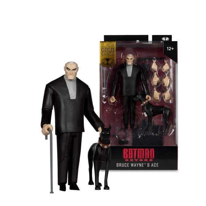 McFarlane GoldLabel Batman Beyond - Bruce Wayne & Ace - Image 2