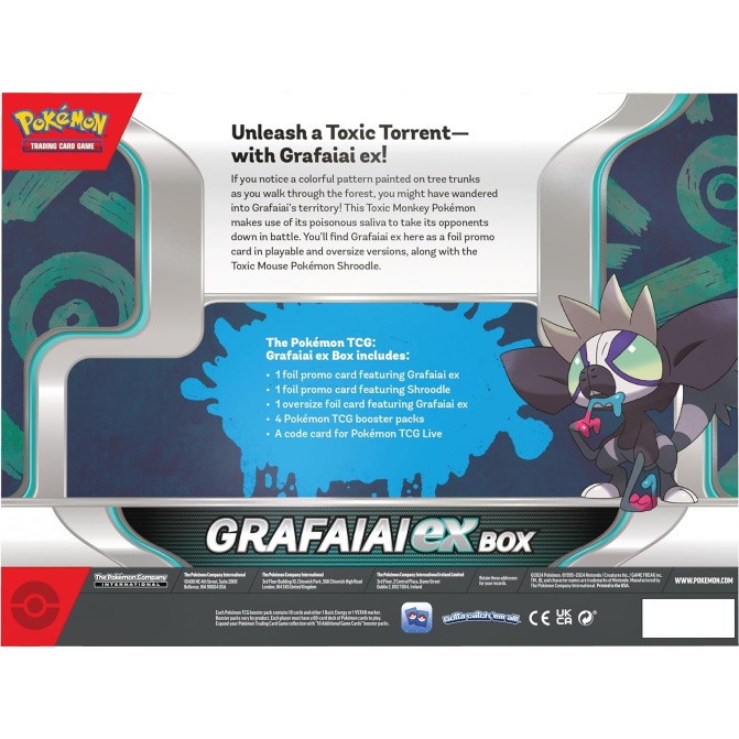 Pokemon TCG: Grafaiai Ex Box - Image 2