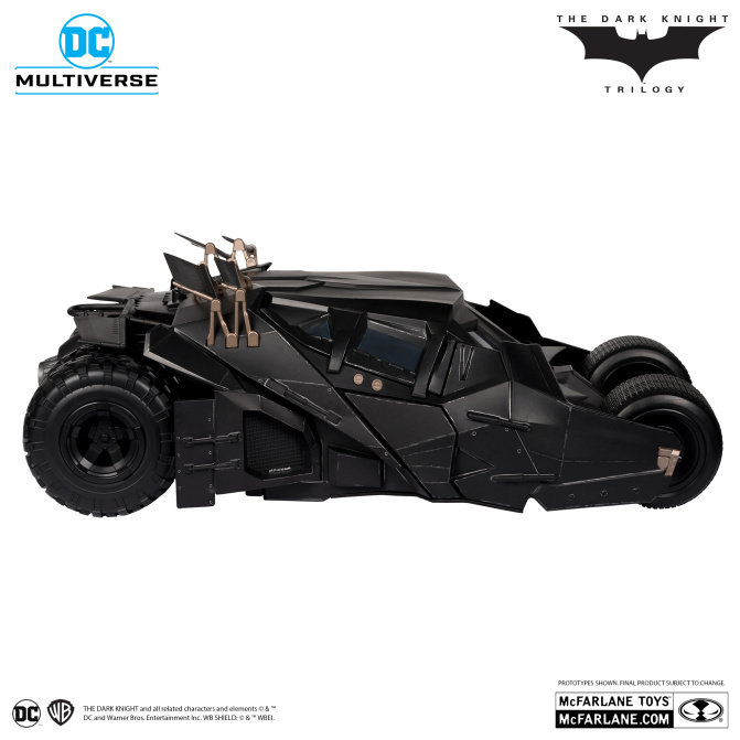McFarlane GoldLabel Lucius Fox & Tumbler - DC Multiverse - Image 3