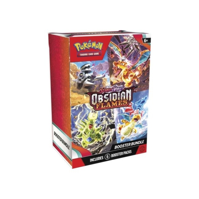 Pokemon TCG: Obsidian Flames - Booster Bundle 6 Pack - Image 1