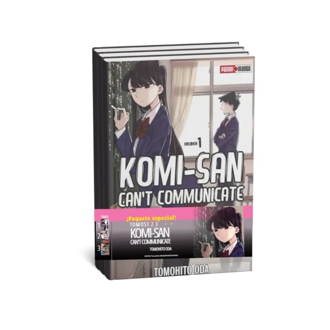Manga Komi San Can't Communicate Pack 1-3 - Image 1