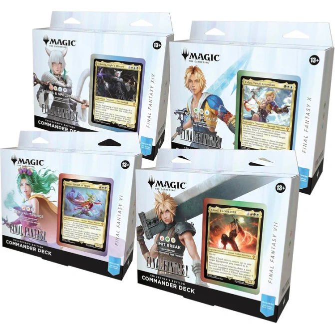 Magic The Gathering: Final Fantasy Commander Deck Collector's Case - Image 1