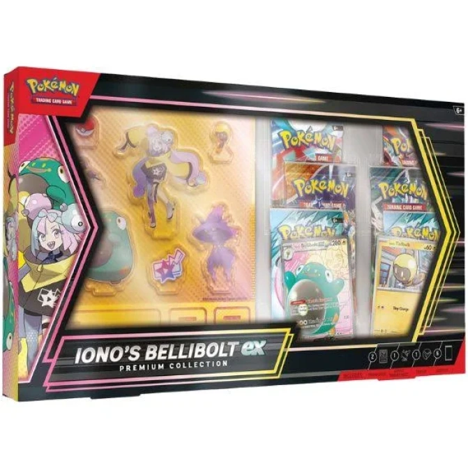 Pokemon TCG: Iono Bellibolt EX Premium Collection - Image 1
