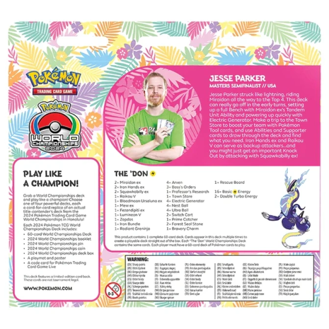 Pokemon TCG: World Champiomships Deck Miraidon (The Don) - Image 2