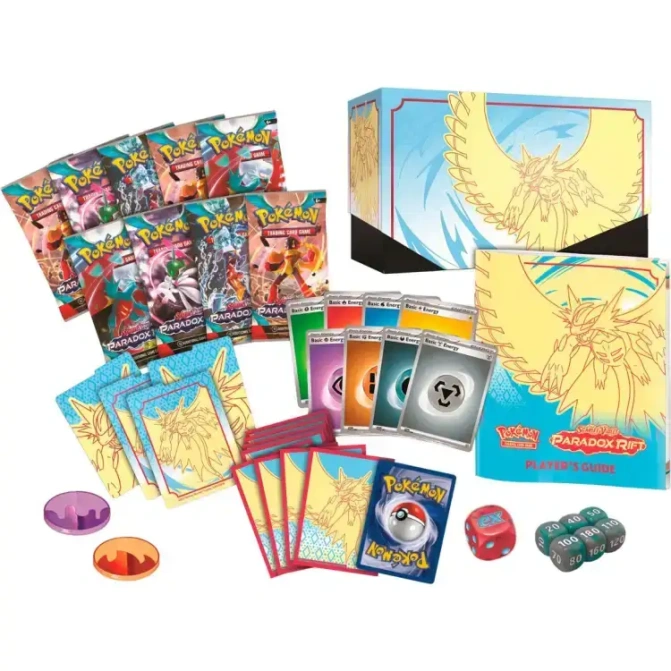 Pokemon TCG: Paradox Rift Elite Trainer Box (Roaring Moon) - Image 2