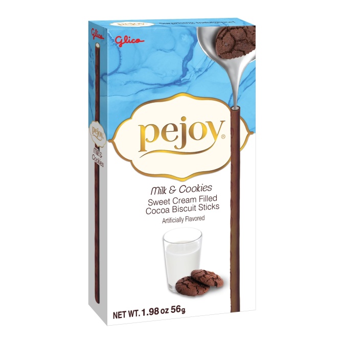 Glico Pejoy Milk & Cookies 56g - Image 1