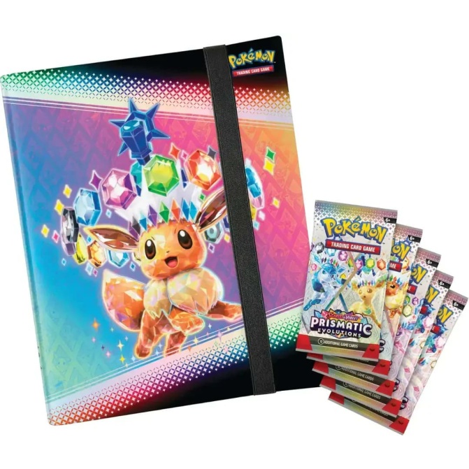 Pokémon TCG: Prismatic Evolution Binder Collection EN ESPAÑOL - Image 2