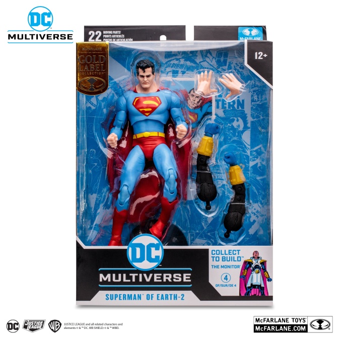 McFarlane Superman of Earth-2 (Crisis on Infinite Earths) Gold Label - Image 1