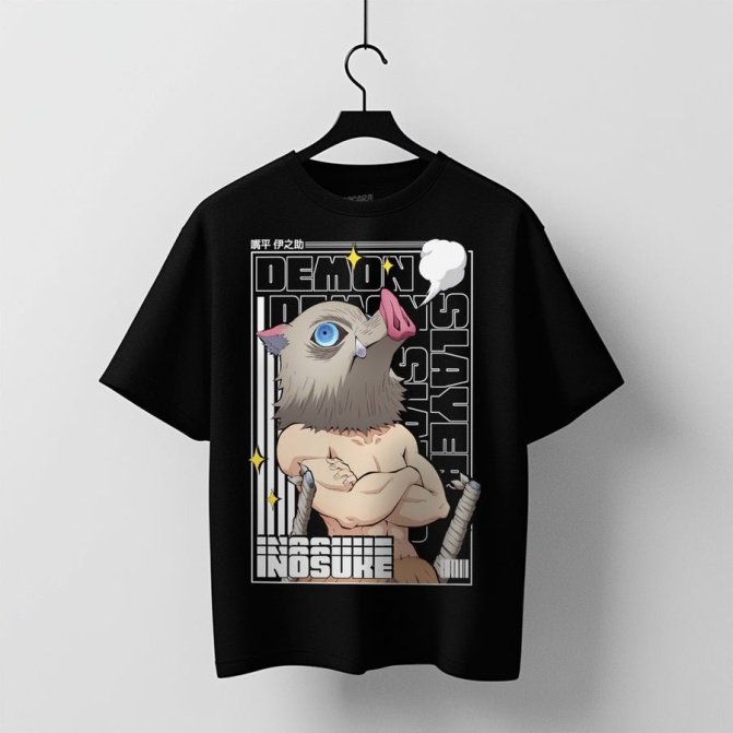 Playera Máscara de Látex - Inosuke - Hombre CH - Image 1