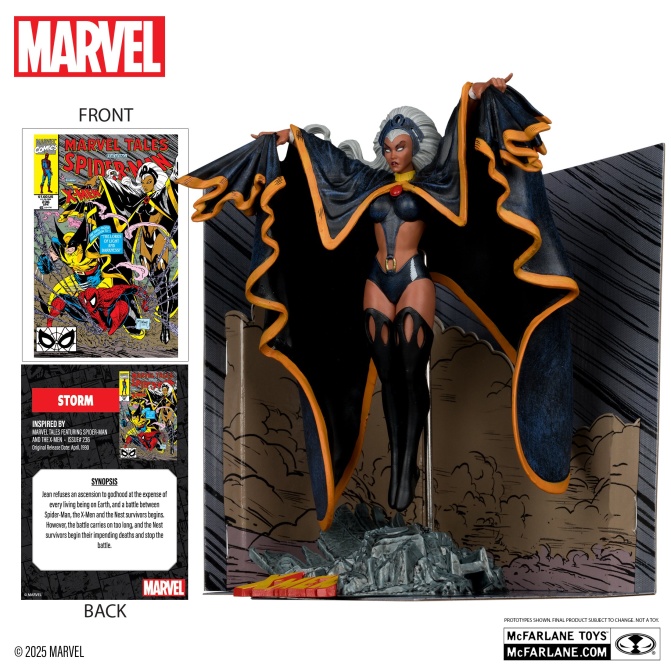 Estatua Mcfarlane - Storm (Marvel Tales Featuring Spider-Man and The X-Men #236) - Image 3
