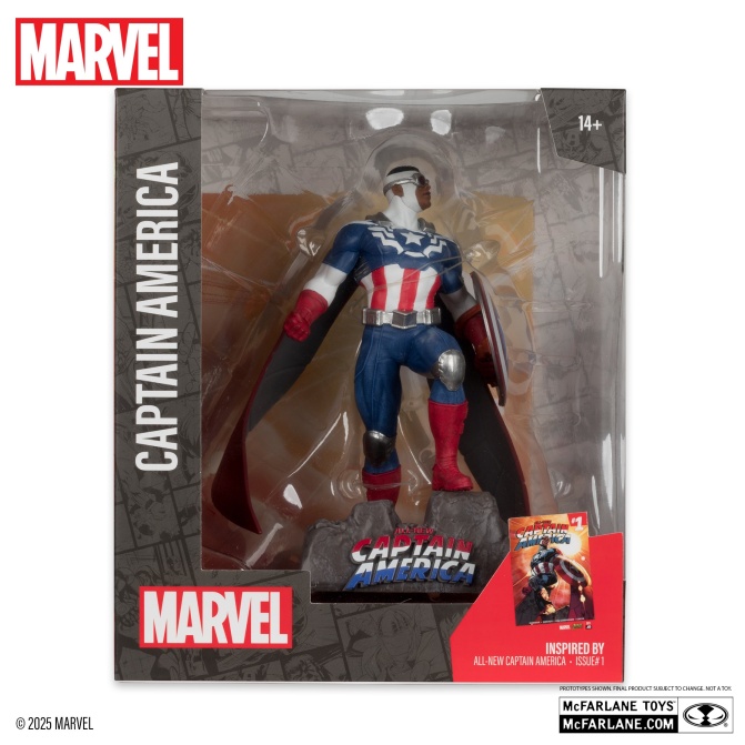 Estatua Mcfarlane - Captain America (All-New Captain America #1) - Image 4