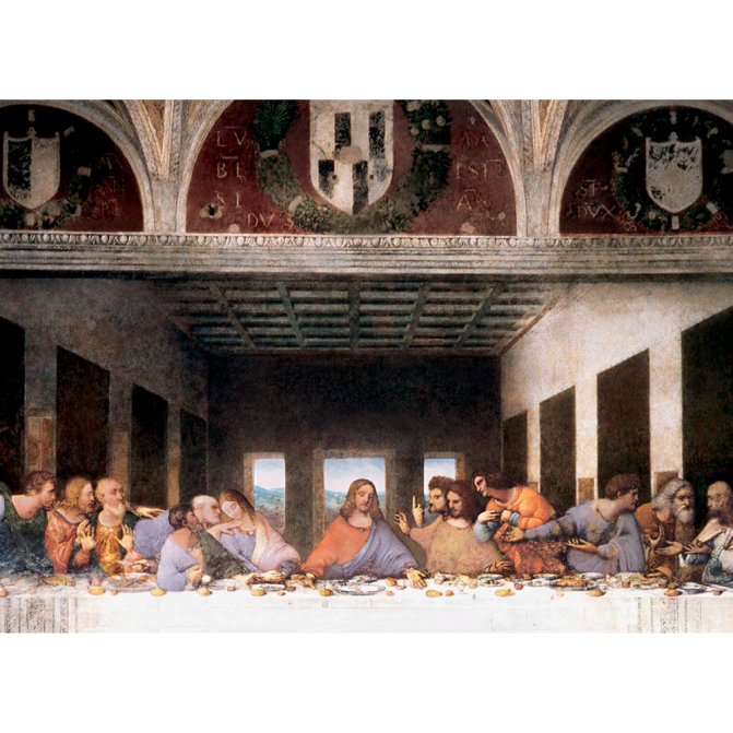 Eurographics Rompecabezas - Leonardo Da Vinci La Ultima Cena:  de Arte - 1000 Piezas - 6000 1320 - Image 2