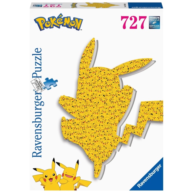 Rompecabezas Ravensburger - Shaped Pikachu - 727 piezas - 001212 - Image 1