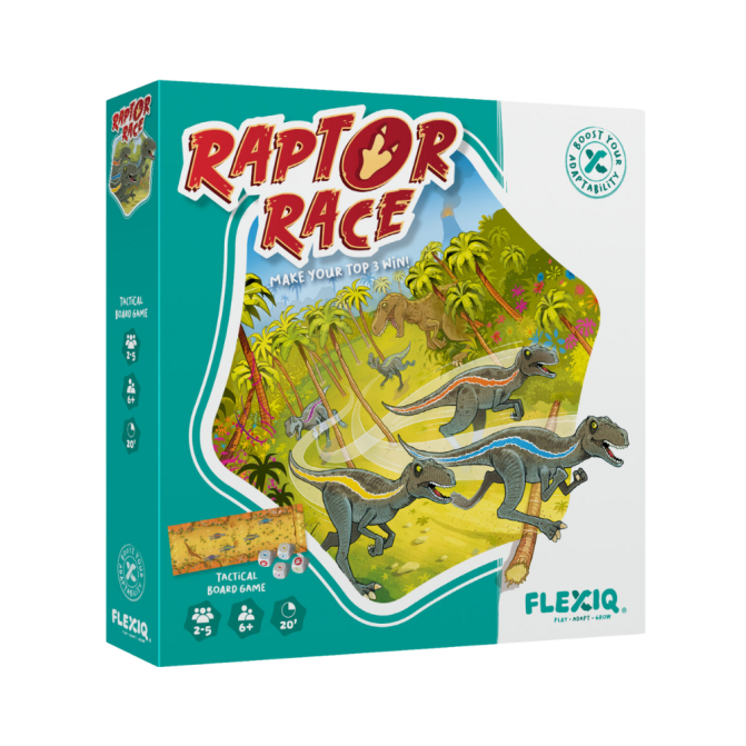Juego de Mesa FlexIQ: Raptor Race - Image 1