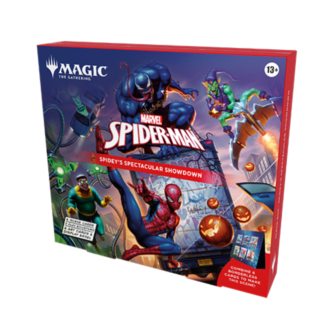 Magic The Gathering: Spidey's Spectacular Showdown Scene Box - Image 1