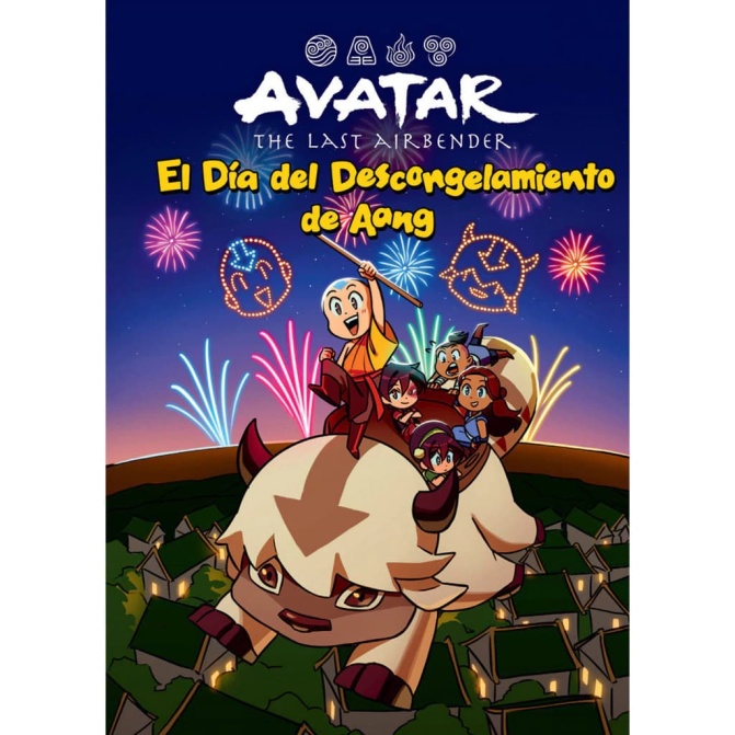 avatar el dia del desxcongelamiento de aang